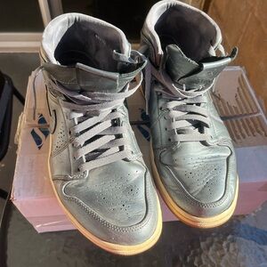 Nike Sneakers with Orange Soles